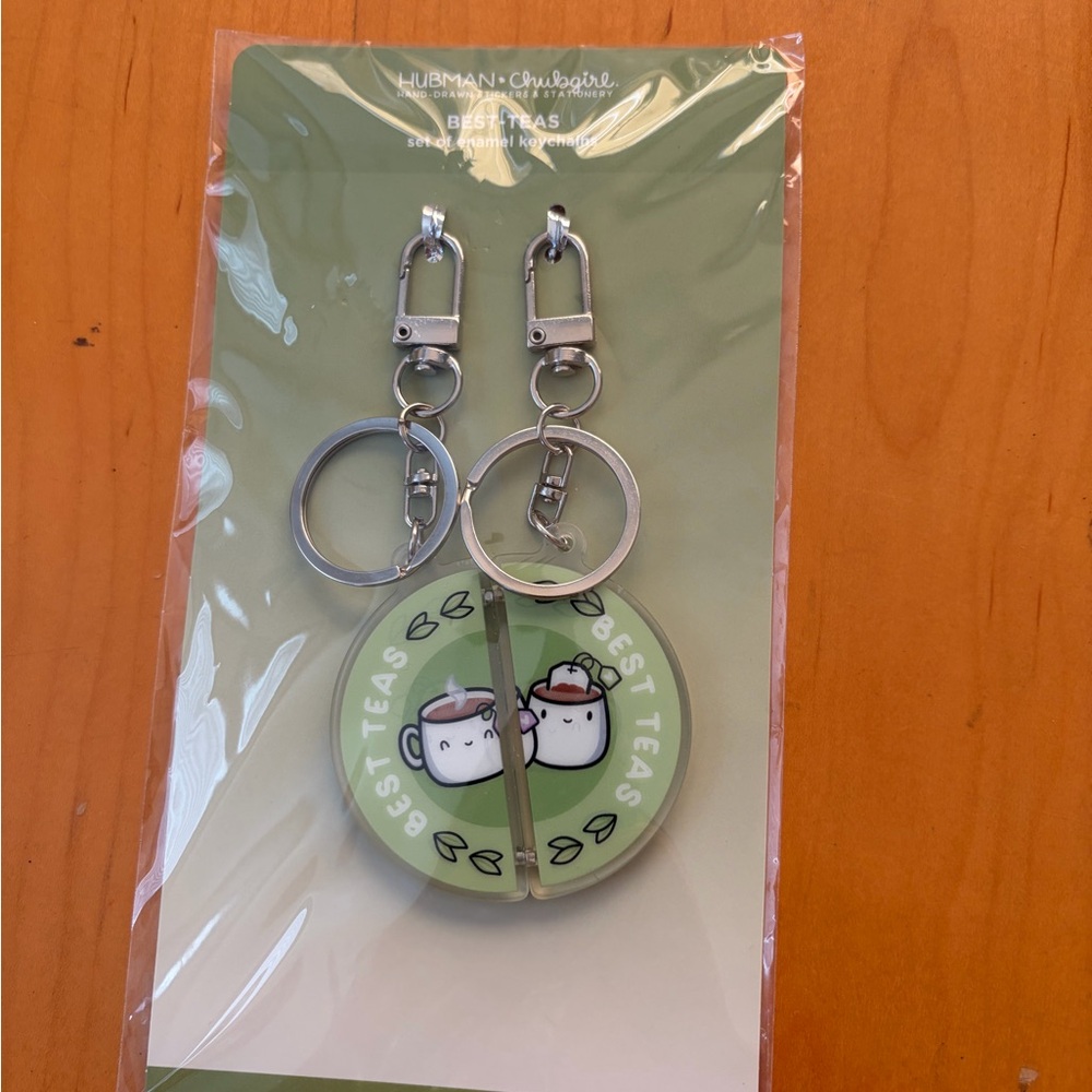 Best Teas Keychain Set - Green